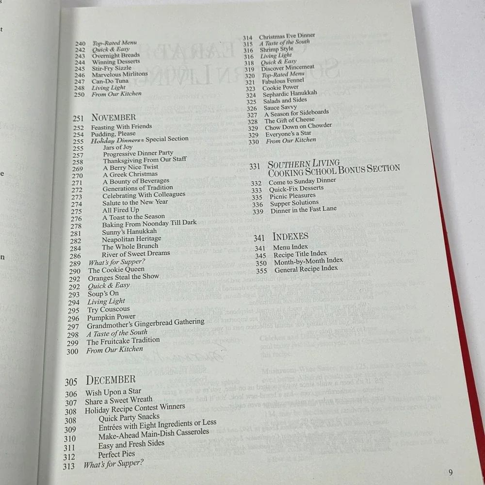 Southern Living 2000 Annual Recipes Hardcover Cookbook Oxmoor House 084871993X